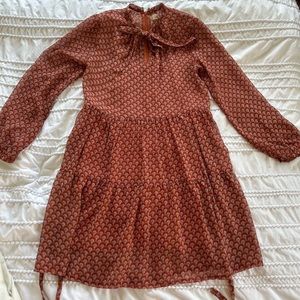 Cute Boho dress - slip on bottom half.